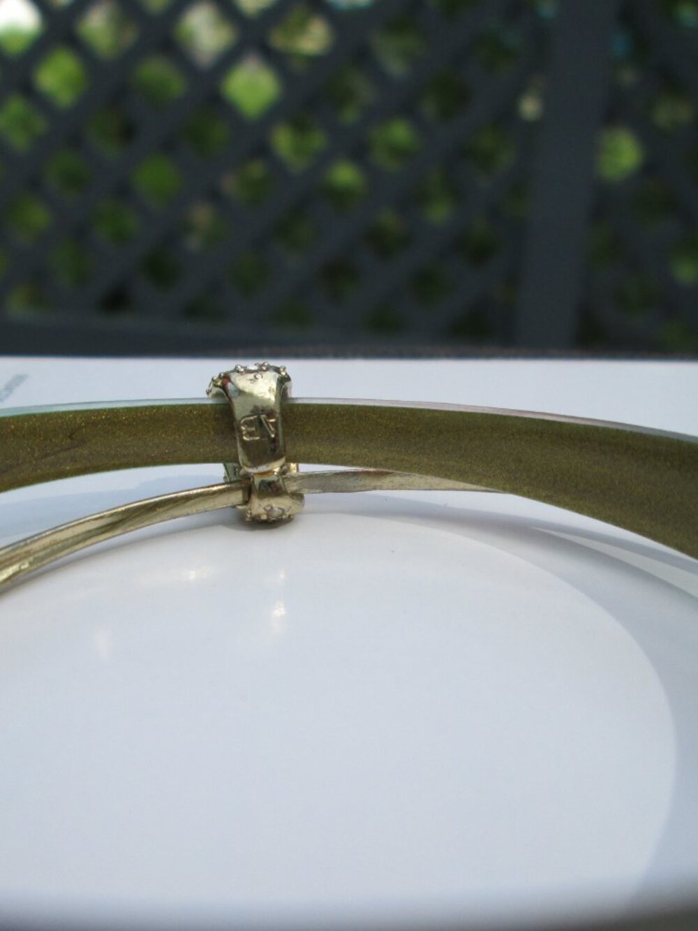 Alexis Bittar Tapered Lucite Bracelets set - Picture 6 of 8